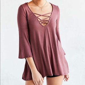 Urban Outfitters Maroon Top